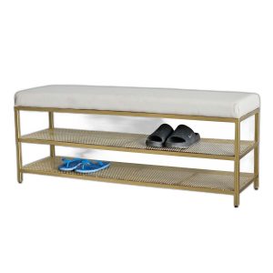Ghế ngồi thay giày 120x35x45cm bọc nệm da PU KG68042