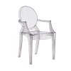 Ghế nhựa trong suốt Ghost Arm cao cấp GBC68024