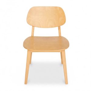 Ghế PLC mặt plywood gỗ cao su GA68041 - hình 1