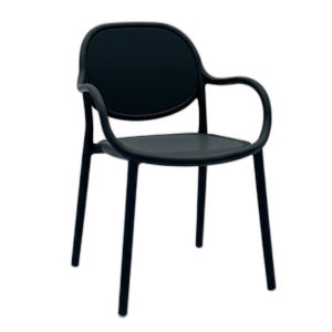 Ghế PORA nhựa đúc lưng tựa