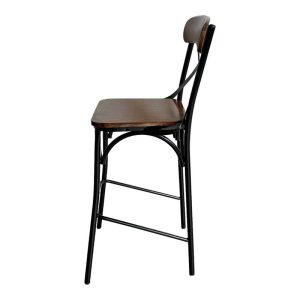 Ghế quầy bar chân sắt GC - hình 1