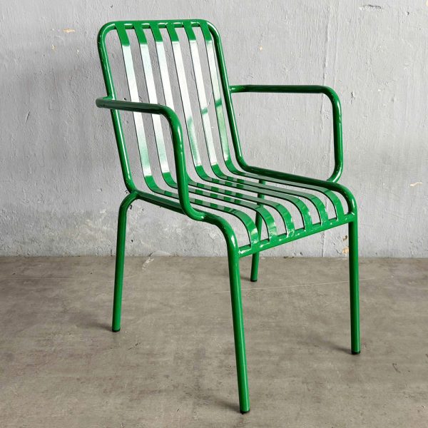 Ghế sắt ngoài trời có tay - GNT002 ( Nhiều Màu) - hình 5