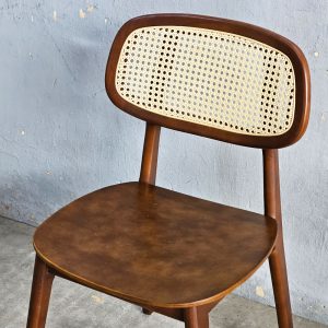Ghế Secco gỗ cao su mặt plywood - hình 1