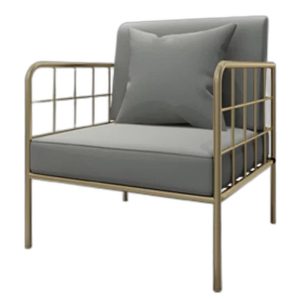 Ghế sofa đơn nệm vải khung sắt GSD68063