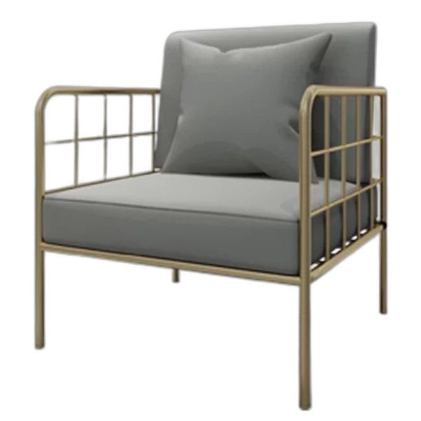 Ghế sofa đơn nệm vải khung sắt GSD68063