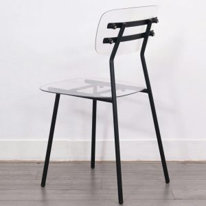 Ghế trong suốt khung sắt - hình 1