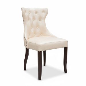 Ghế Violet bọc nệm khung gỗ cao su - hình 1