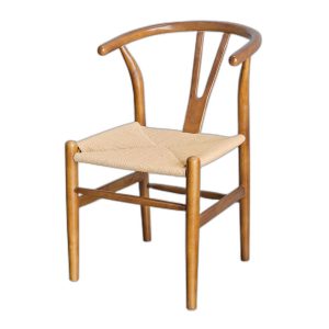 Lỗi 404 Ghế Wishbon đan dây gỗ cao su