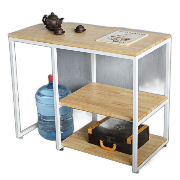 Kệ bếp 100x50x85cm gỗ cao su