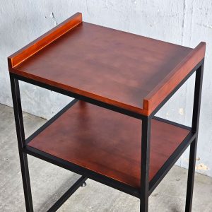 Kệ bếp 2 tầng 50x40x80cm gỗ cao su - hình 1