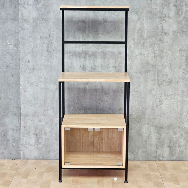 Kệ bếp 55x40x140cm gỗ cao su - hình 1