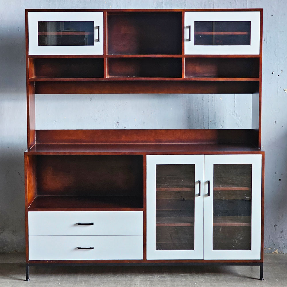 Kệ bếp đa năng 155x45x175cm gỗ cao su Kệ bếp đa năng 155x45x175cm gỗ cao su - hình 1