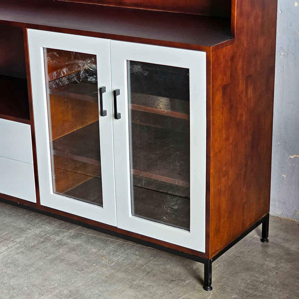 Kệ bếp đa năng 155x45x175cm gỗ cao su Kệ bếp đa năng 155x45x175cm gỗ cao su - hình 4