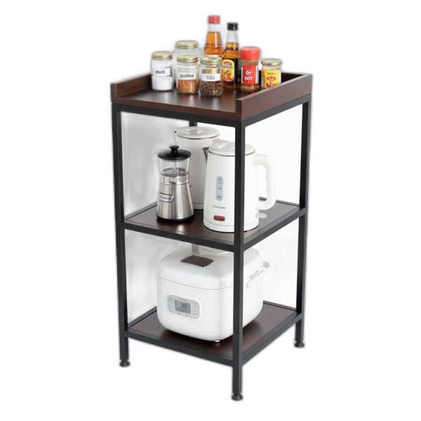 Kệ bếp đa năng 40x40x80cm gỗ cao su