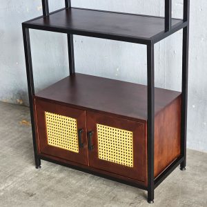 Kệ bếp đa năng 75x40x165cm gỗ cao su - hình 1