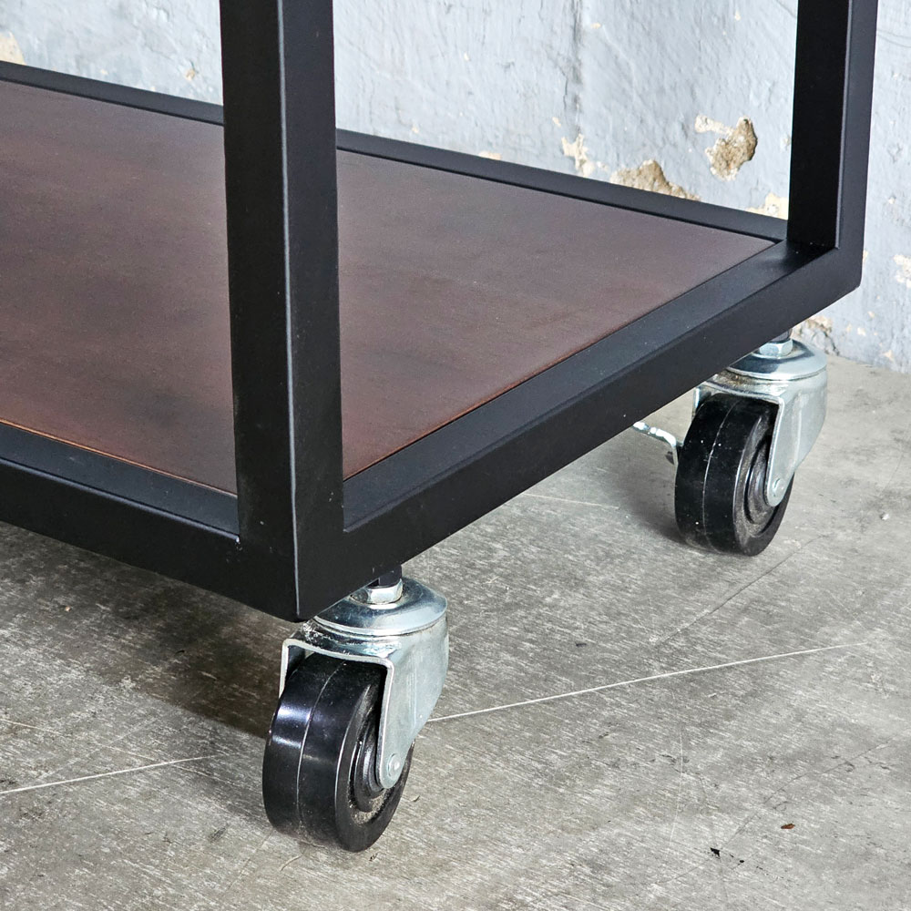 Kệ bếp di động 3 tầng 80x30x81cm gỗ cao su Kệ bếp di động 3 tầng 80x30x81cm gỗ cao su - hình 4