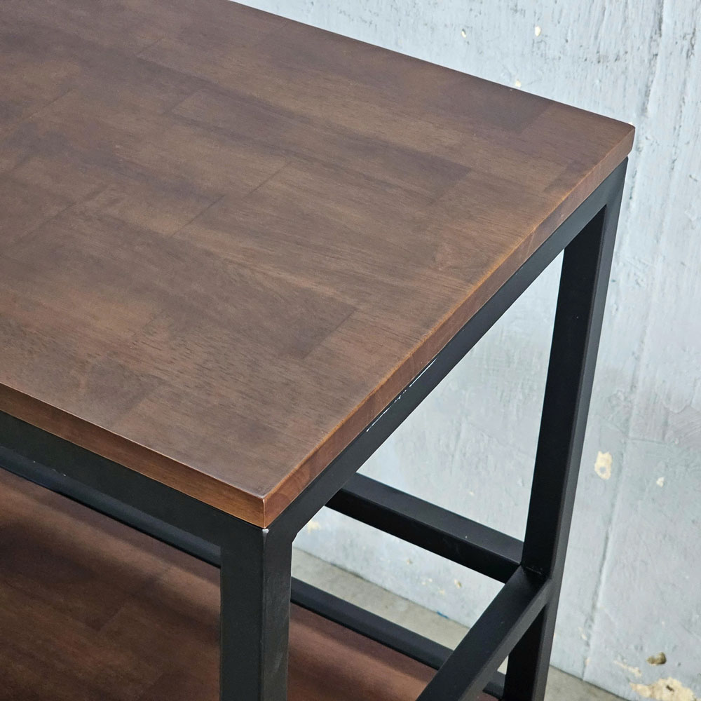 Kệ bếp di động 64x40x89cm mặt gỗ cao su Kệ bếp di động 64x40x89cm mặt gỗ cao su - hình 3