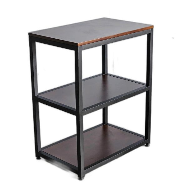 Kệ để đồ 3 tầng 70x40x88cm gỗ cao su