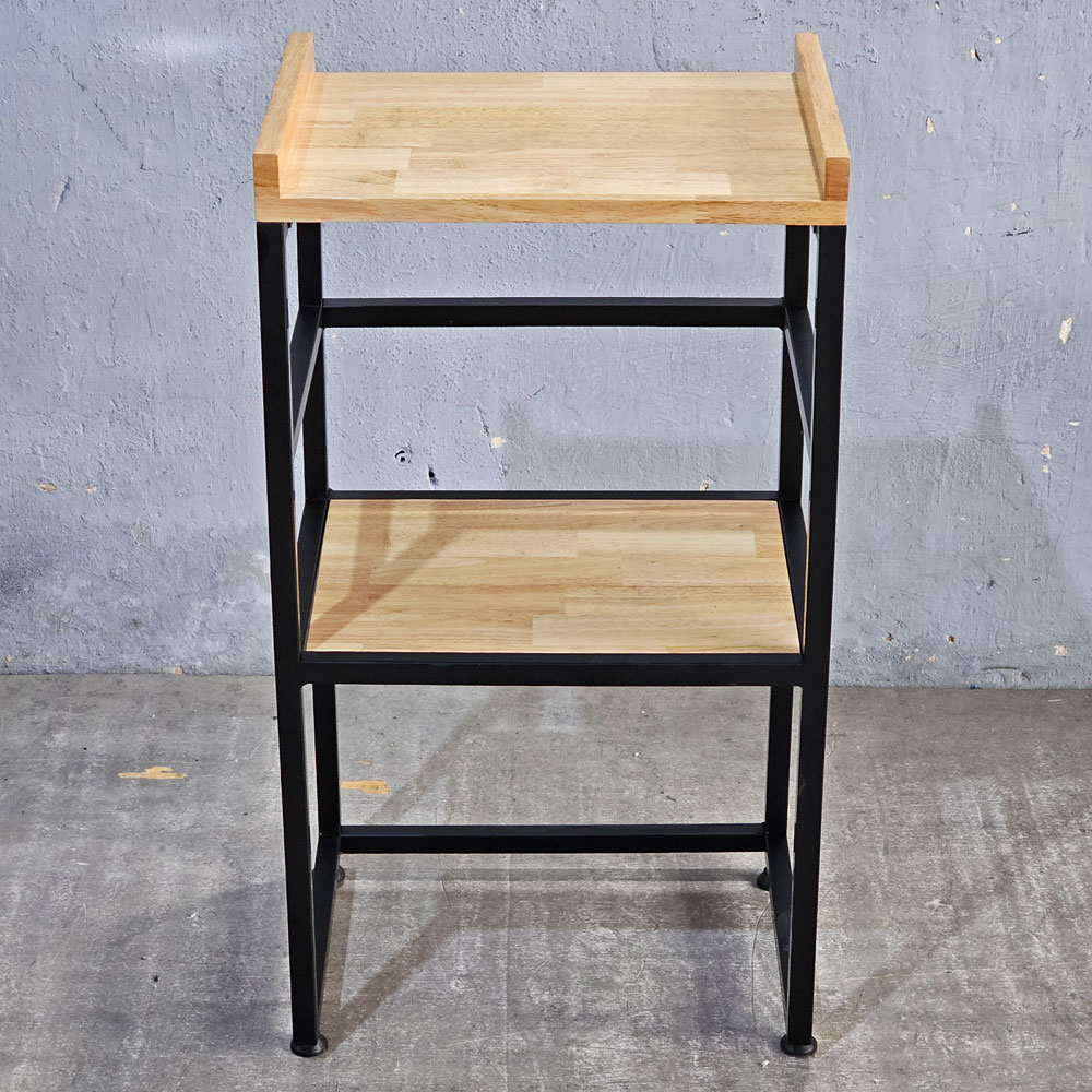 Kệ để lò vi sóng lò nướng 42x32x80cm gỗ cao su Kệ để lò vi sóng lò nướng 42x32x80cm gỗ cao su - hình 1