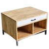 Kệ để máy rửa chén 80x60x50cm gỗ cao su