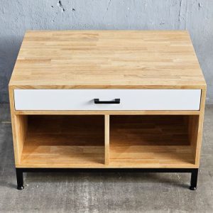 Kệ để máy rửa chén 80x60x50cm gỗ cao su - hình 1