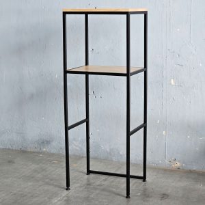 Kệ để tủ lạnh mini 50x40x129cm gỗ cao su - hình 1