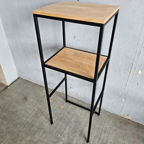 Kệ để tủ lạnh mini 50x40x129cm gỗ cao su - hình 3