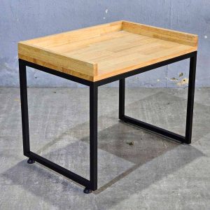 Kệ lò vi sóng 57x40x40cm gỗ cao su - hình 1
