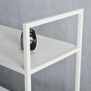 Kệ nhà bếp 3 tầng 80x40x120cm gỗ cao su - hình 1