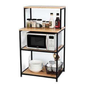Kệ nhà bếp 65x50x120cm gỗ cao su