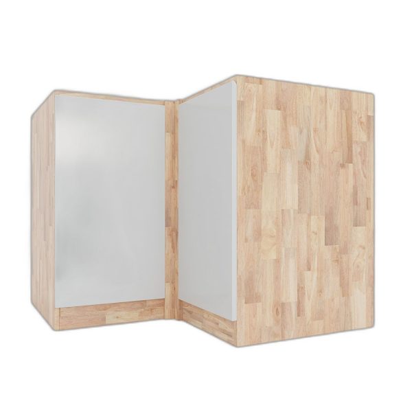 Module tủ bếp dưới hệ 2 cửa mở góc chữ L 203x58x82(cm)