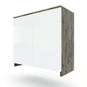 TBT008 - Module tủ bếp trên hệ 2 cửa mở cho máy hút mùi (80x35x75cm) - hình 1