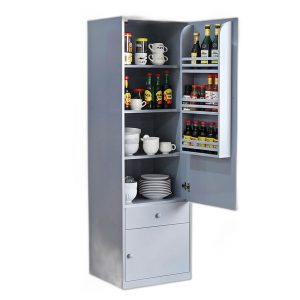 Tủ bếp 55x50x180cm gỗ cao su