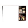 Tủ bếp treo tường 110x35x75cm gỗ cao su