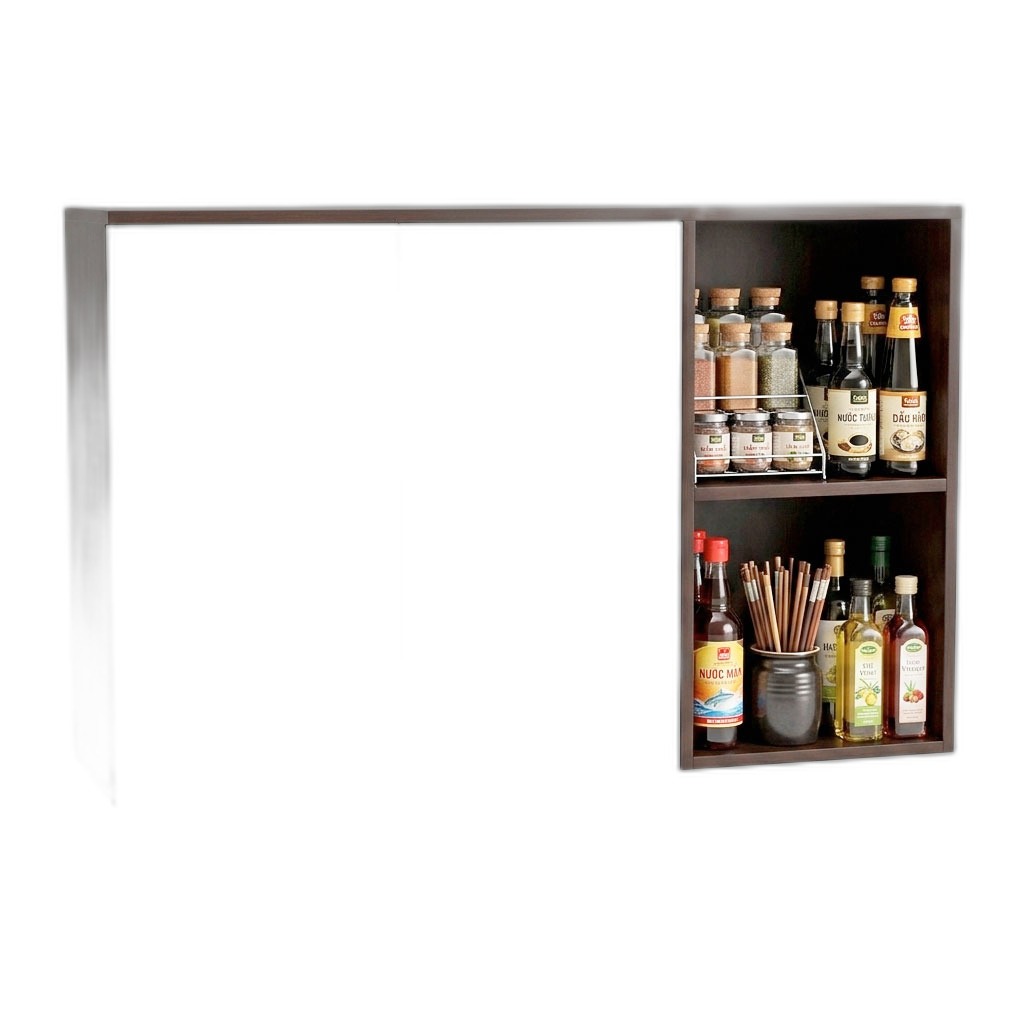 Tủ bếp treo tường 110x35x75cm gỗ cao su Tủ bếp treo tường 110x35x75cm gỗ cao su