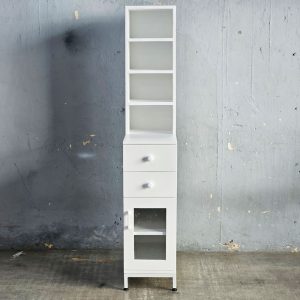 Tủ hông tủ lạnh 30x64x153cm gỗ cao su - hình 3