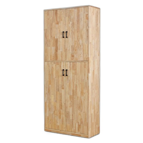 Tủ lưu trữ 85x40x202cm gỗ cao su