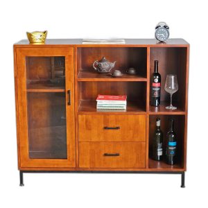 Tủ rượu 120x40x100cm gỗ cao su